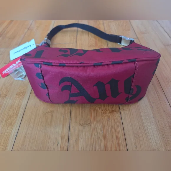 NWT L.A.M.B. LeSportsac By Gwen Stefani Small Hella Hobo Red - Picture 5 of 13